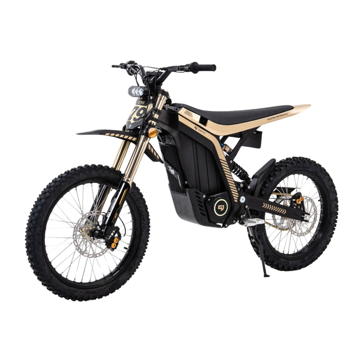 79BIKE Lynx Trail el-cross snett framifrån i färgen beige
