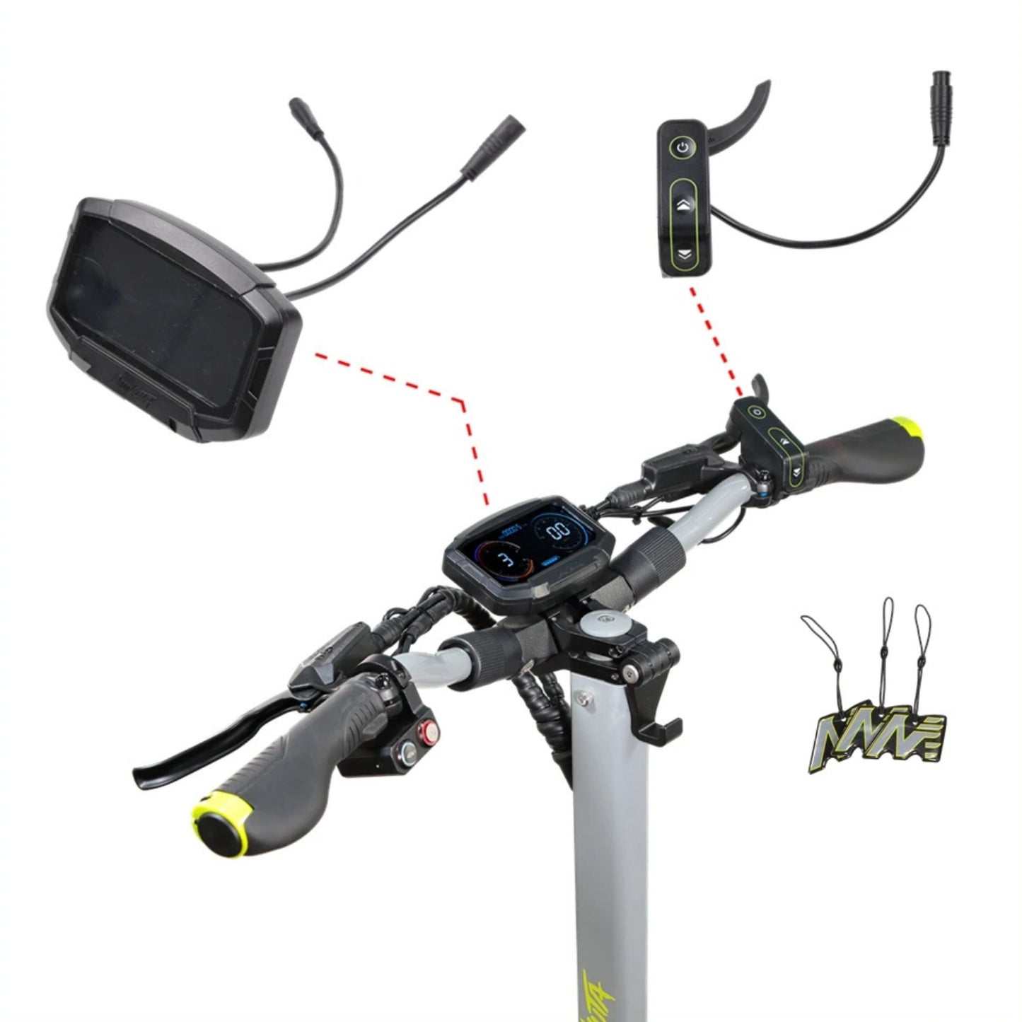 Display, gasreglage & NFC-kort VSETT 9/9+/10+ & ZERO 8X/10X