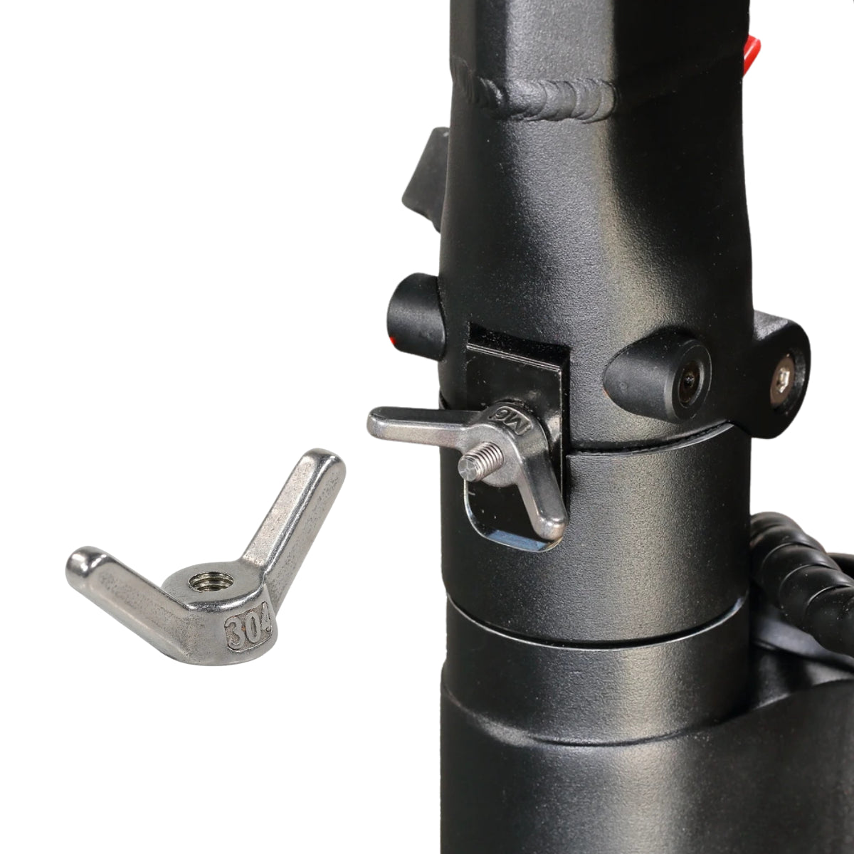 Uppgraderad vingmutter fällmekanism INOKIM OX/OXO