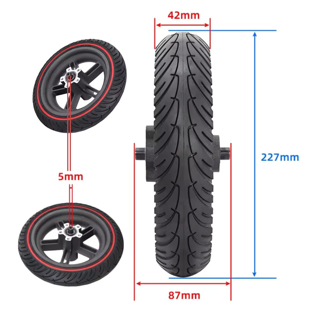 Bakhjul 8,5" Semi - solida Xiaomi - Line edition - Reservdel - Wheelyshop