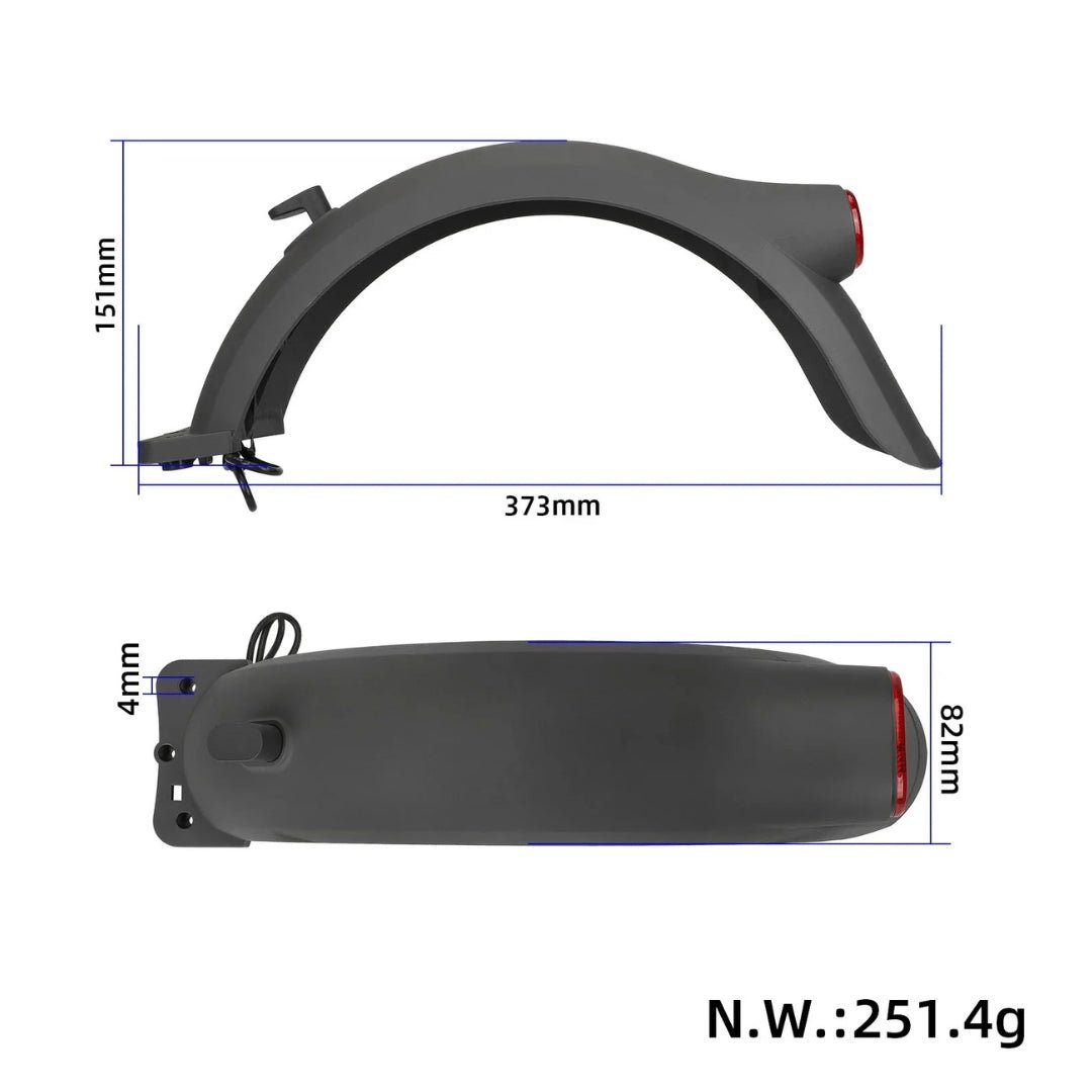 Bakre stänkskärm kit Xiaomi 5 Plus - Reservdel - Wheelyshop