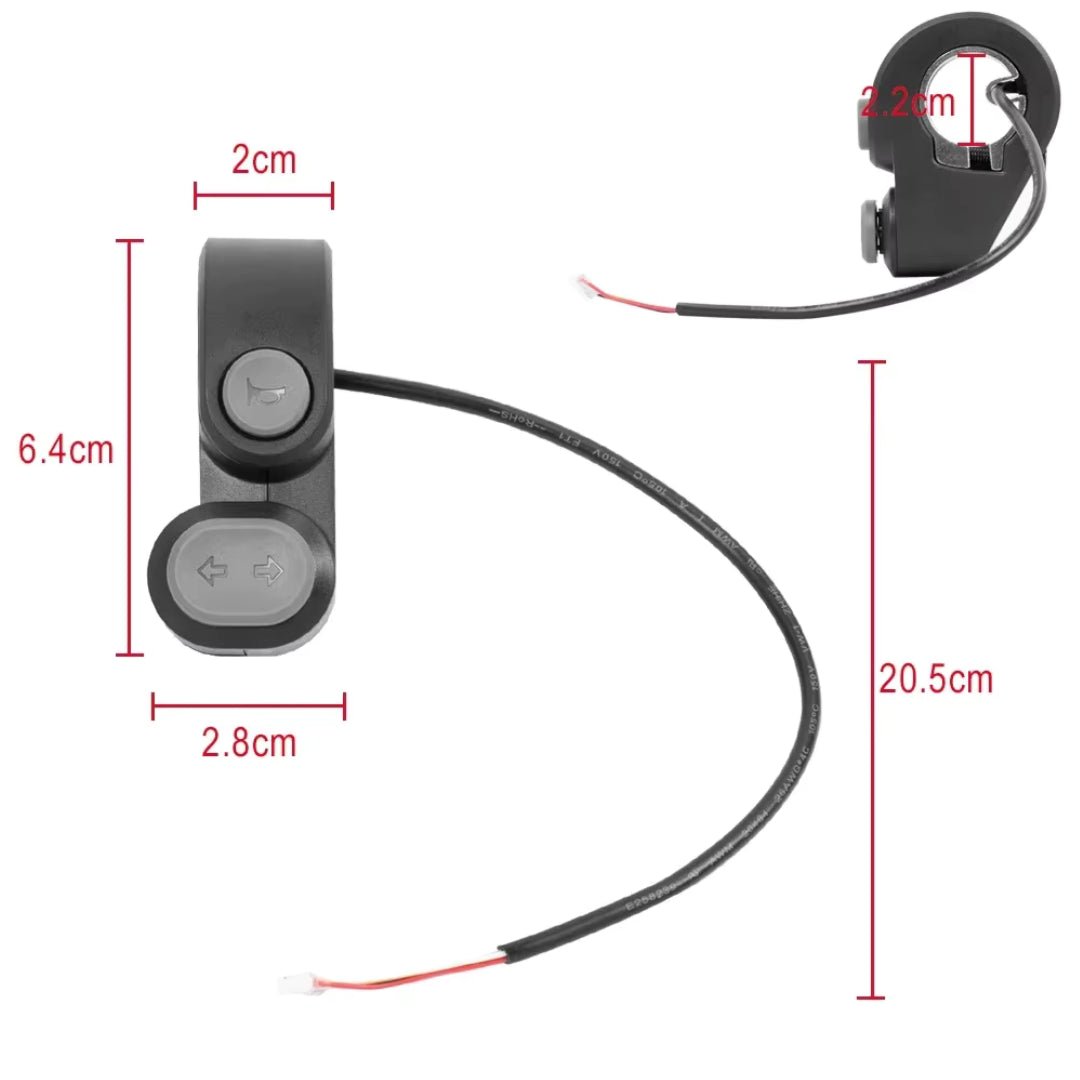 Turn signals - and signal control Ninebot G2 - Spare part - Wheelyshop