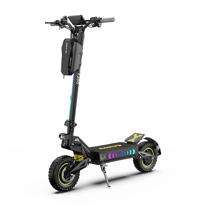 OOTD T10 Pro elsparkcykel snett framifrån