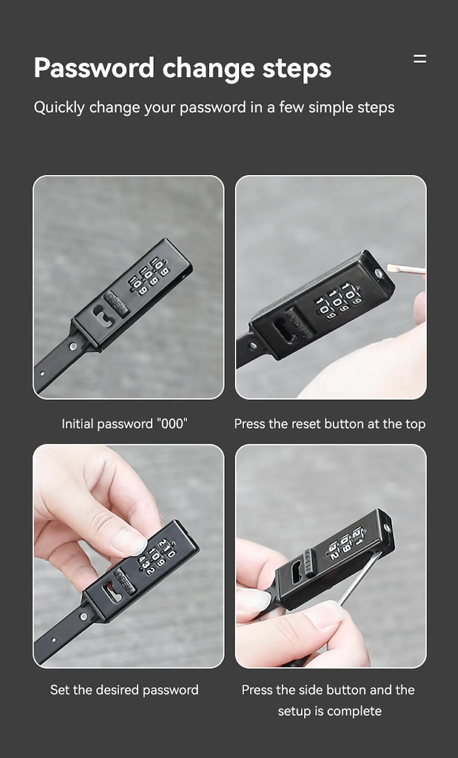 Smart bandlås - Tillbehör - Wheelyshop