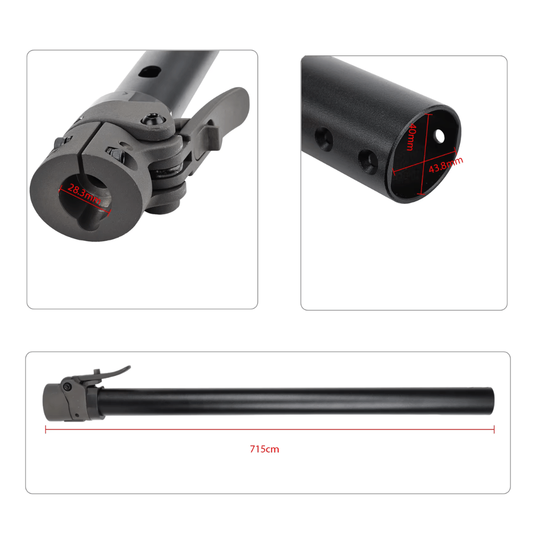 Styrstam + vikmekanism Xiaomi 4 Pro - Reservdel - Wheelyshop