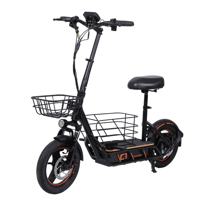 Wheely H14 elsparkcykel snett framifrån