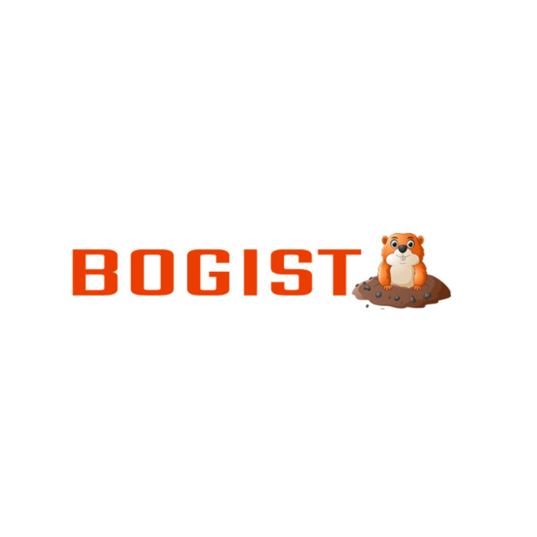 Bogist elsparkcykel logotyp – populärt elscooter-varumärke hos Wheelyshop