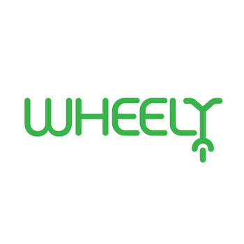 Wheely elsparkcykel logotyp – populärt elscooter-varumärke hos Wheelyshop