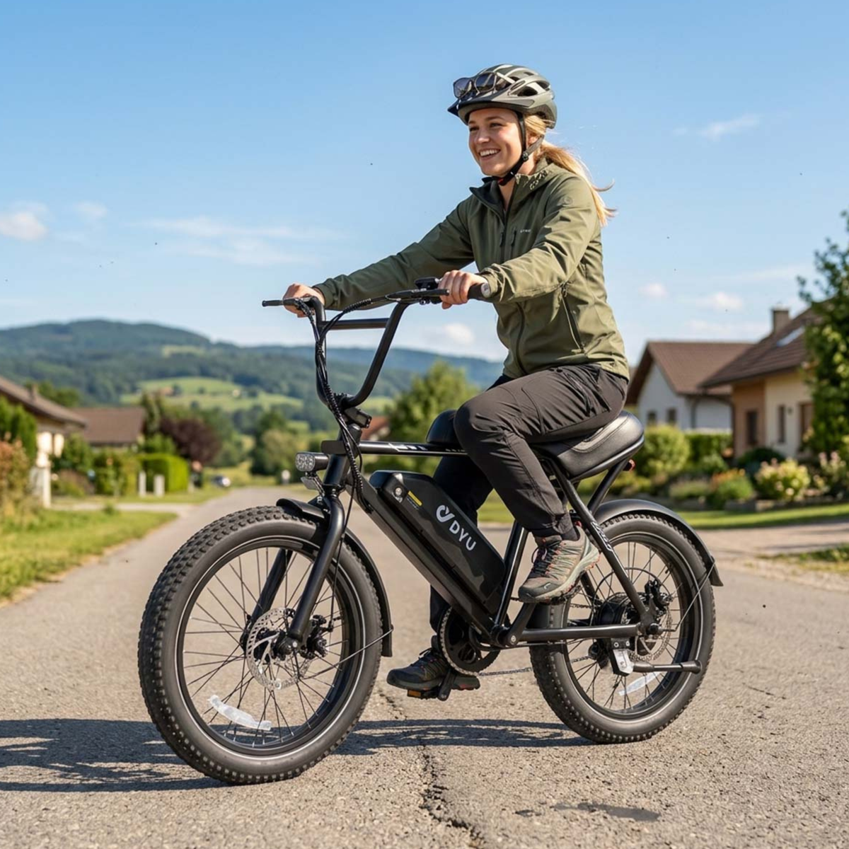 DYU UX BMX elcykel med 3 körlägen – Wheelyshop
