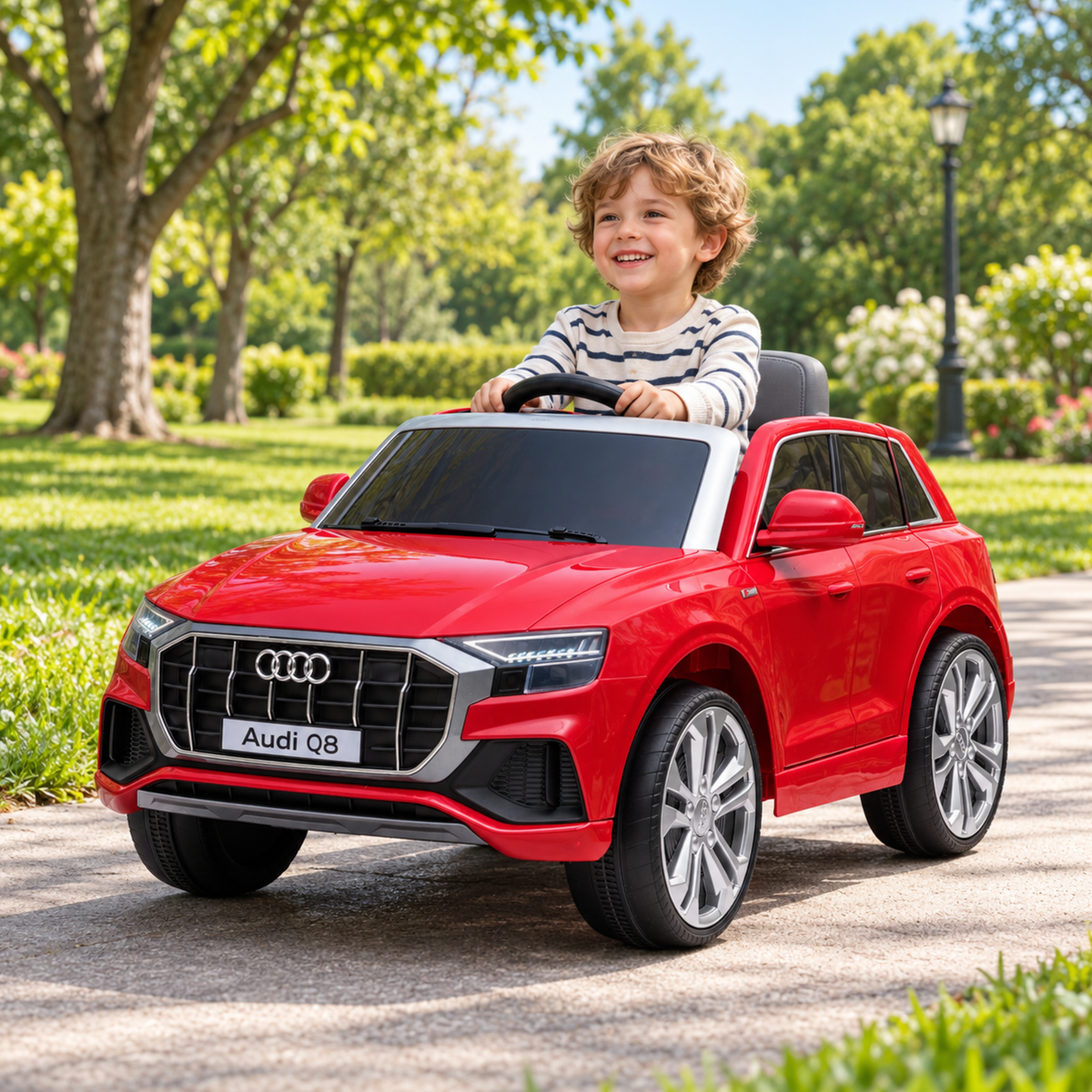Elbil för barn Audi Q8 - Wheelyshop