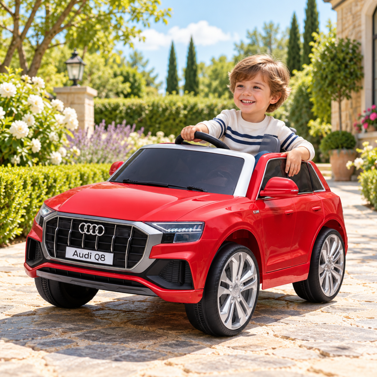 Elbil för barn Audi Q8 - Wheelyshop