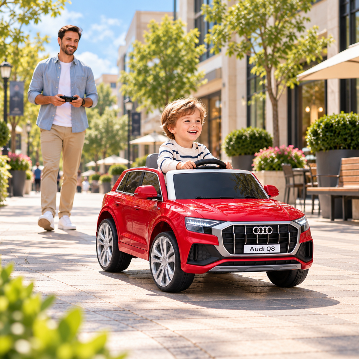 Elbil för barn Audi Q8 - Wheelyshop