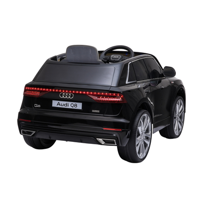 Elbil för barn Audi Q8 med sadel – Wheelyshop