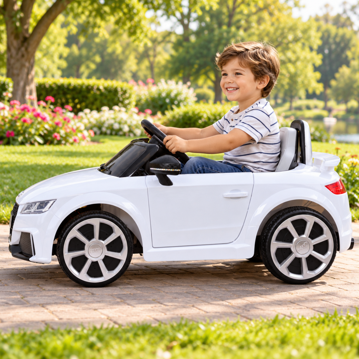 Elbil för barn Audi TT RS - Wheelyshop