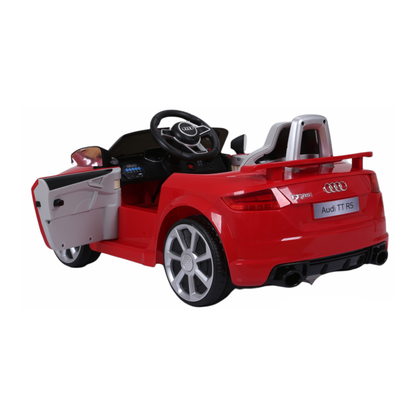 Elbil för barn Audi TT RS med solida däck – Wheelyshop