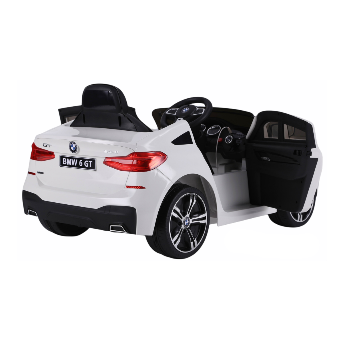 Elbil för barn BMW 6GT med USB-uttag – Wheelyshop