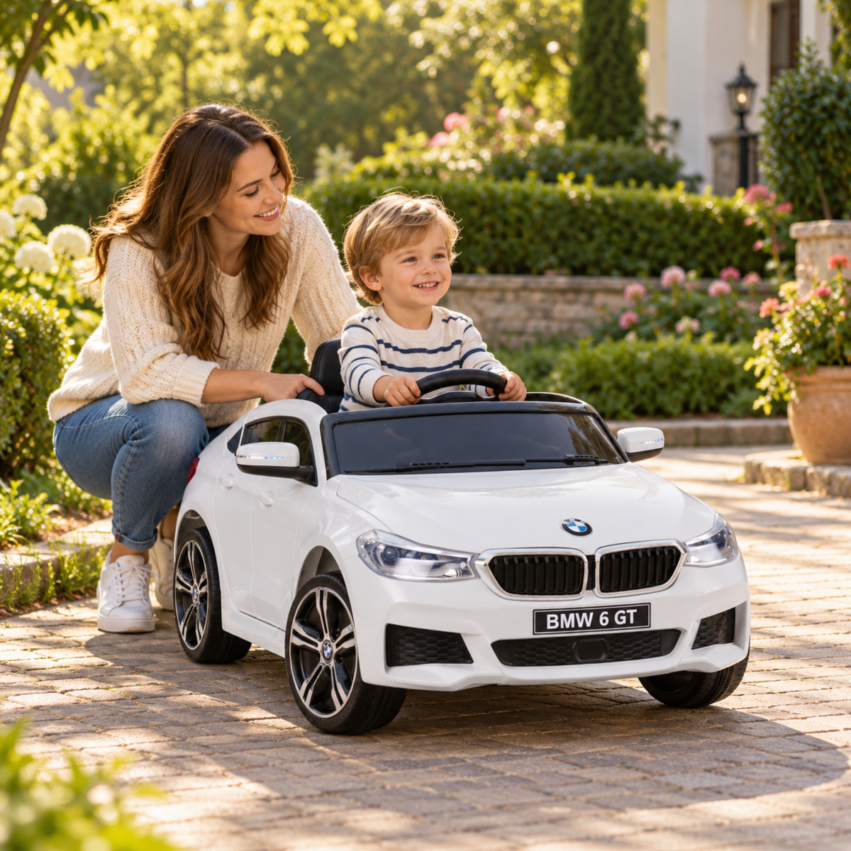 Elbil för barn BMW 6GT - Wheelyshop