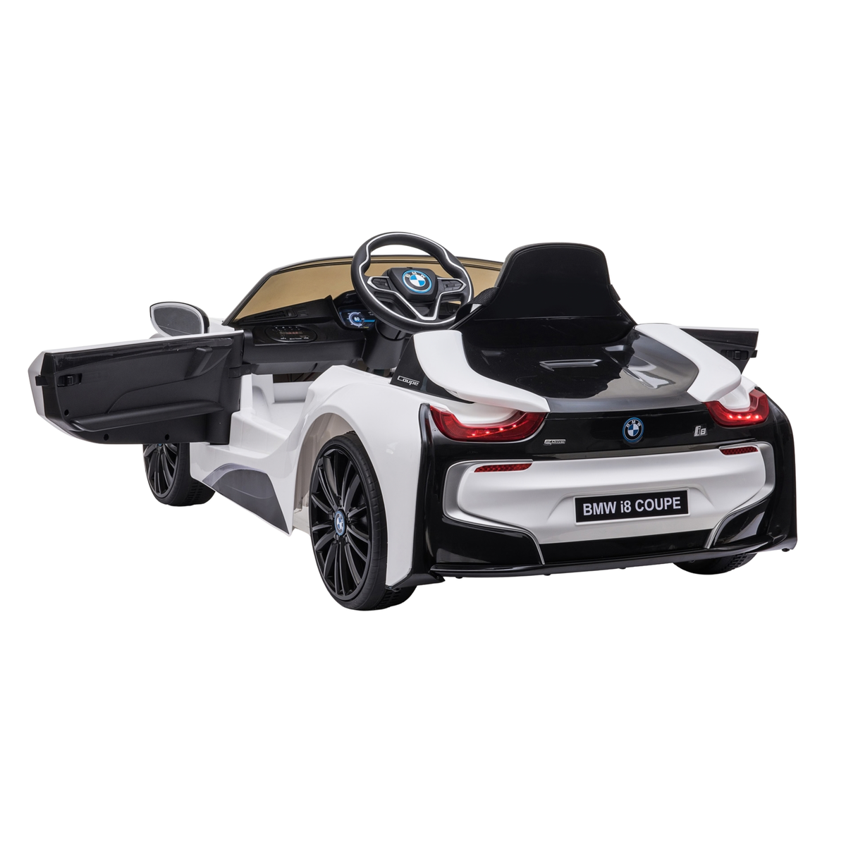 Elbil för barn BMW i8 Coupe med en vikt på 16 kg – Wheelyshop