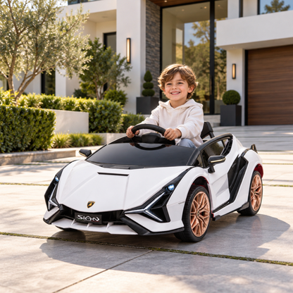 Elbil för barn Lamborghini Sian - Wheelyshop