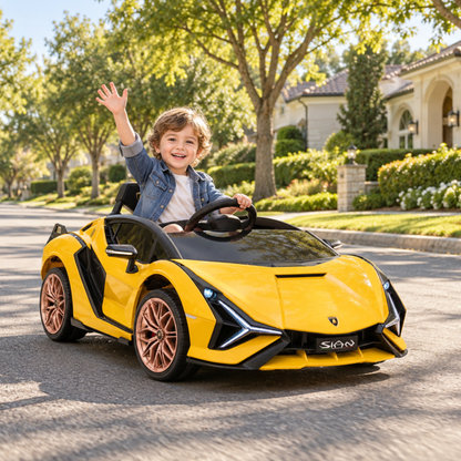 Elbil för barn Lamborghini Sian - Wheelyshop