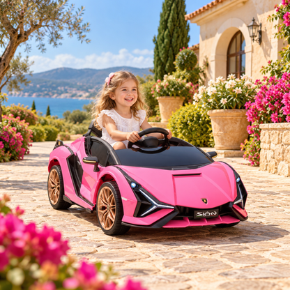 Elbil för barn Lamborghini Sian - Wheelyshop