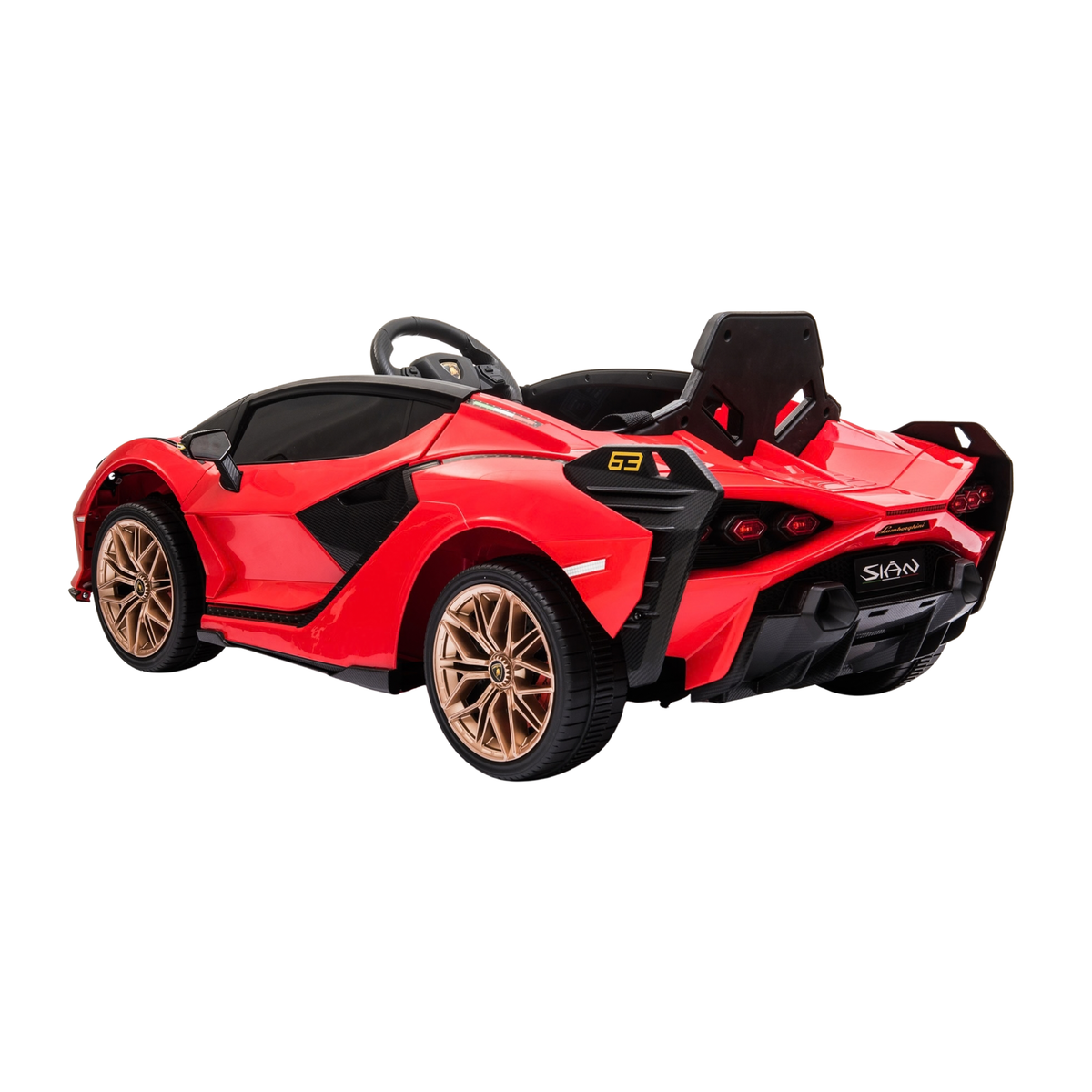 Elbil för barn Lamborghini Sian med en vikt på 14 kg – Wheelyshop