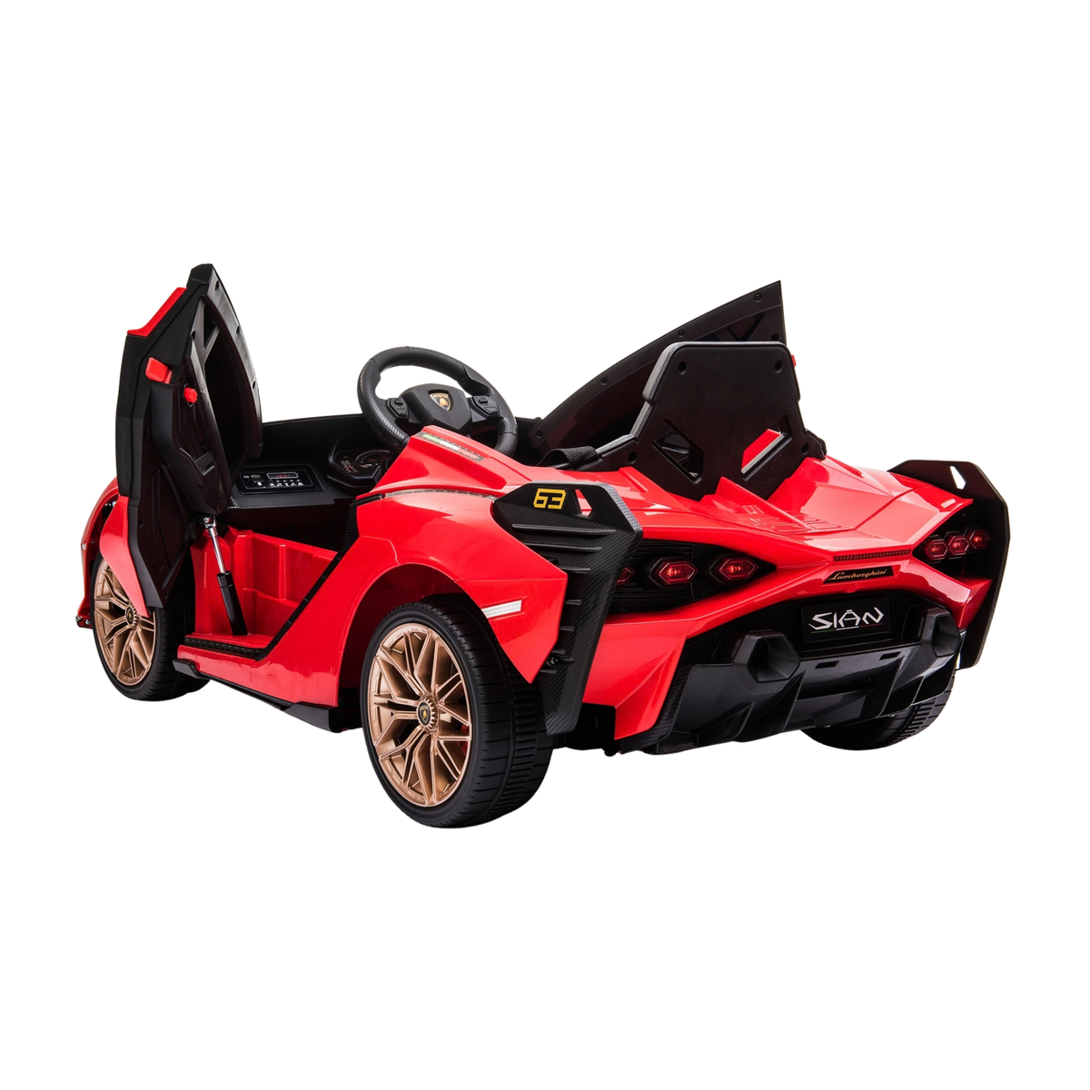 Elbil för barn Lamborghini Sian med maxlast 25 kg – Wheelyshop