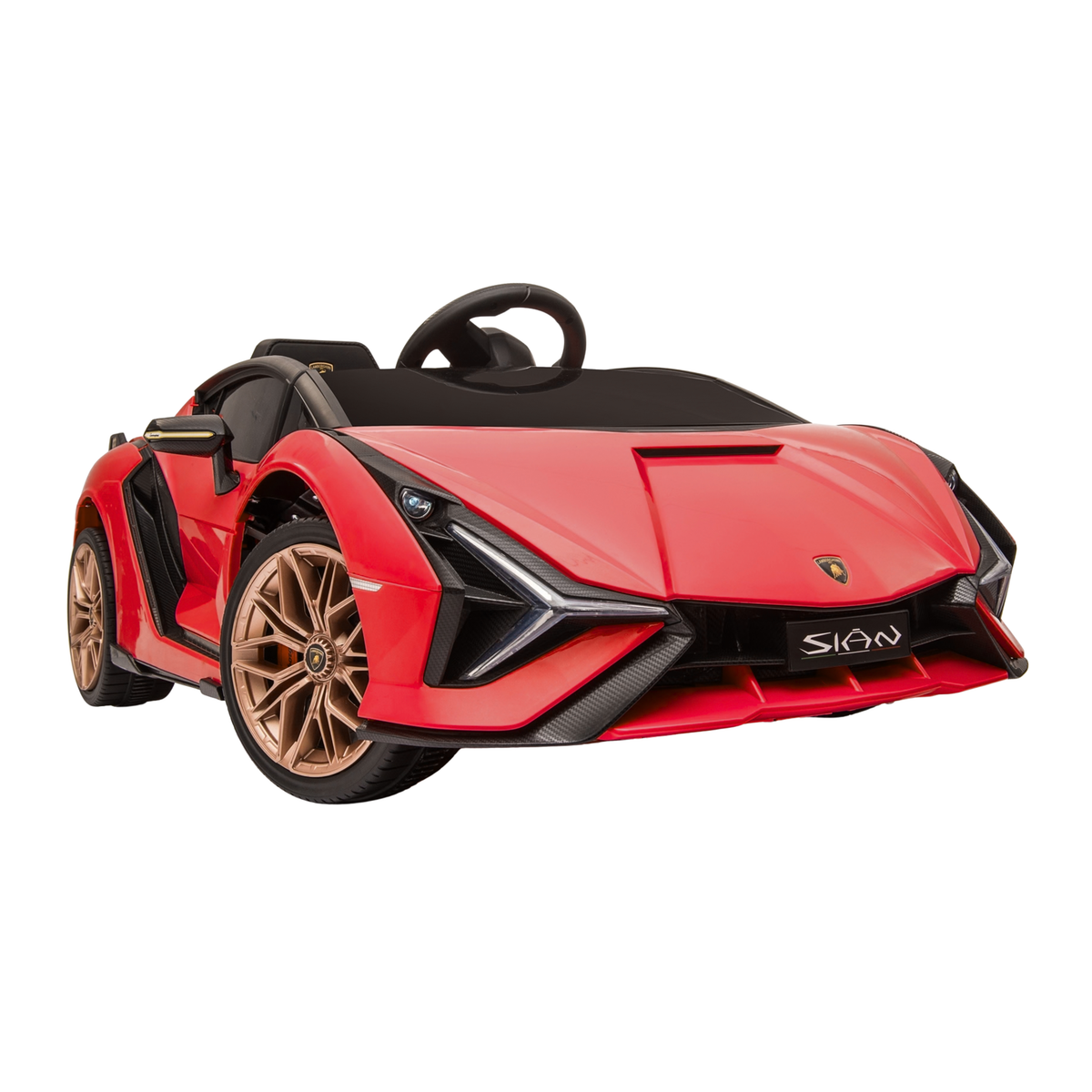 Elbil för barn Lamborghini Sian med punkteringsfria däck – Wheelyshop