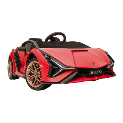 Elbil för barn Lamborghini Sian med punkteringsfria däck – Wheelyshop