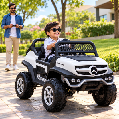 Elbil för barn Mercedes Benz Unimog Truck - Wheelyshop
