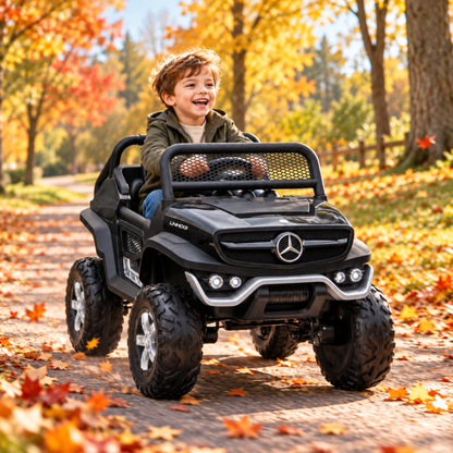 Elbil för barn Mercedes Benz Unimog Truck - Wheelyshop