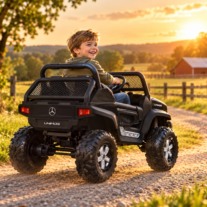 Elbil för barn Mercedes Benz Unimog Truck - Wheelyshop