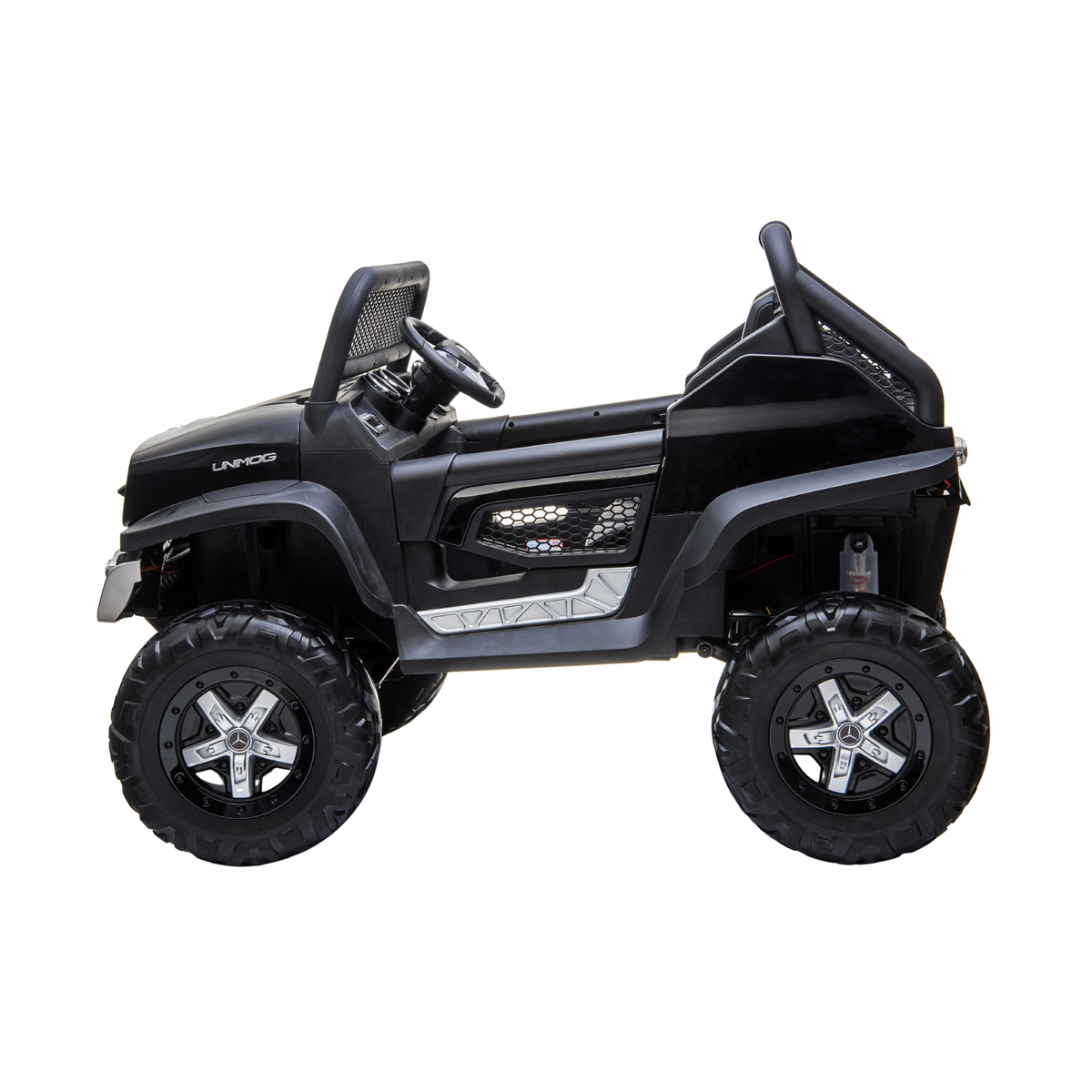 Elbil för barn Mercedes Benz Unimog Truck med laddtid 8-12 h – Wheelyshop