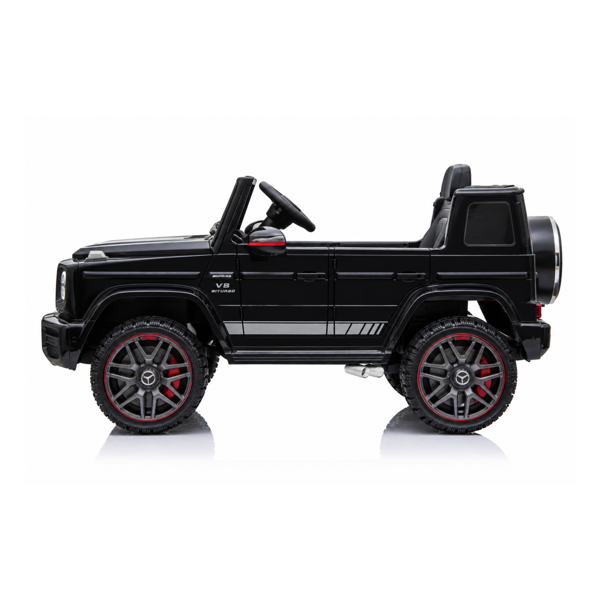 Elbil för barn Mercedes G63 AMG med 12V 4.5Ah batteri – Wheelyshop