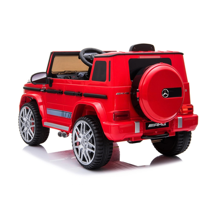 Elbil för barn Mercedes G63 AMG med USB-uttag – Wheelyshop