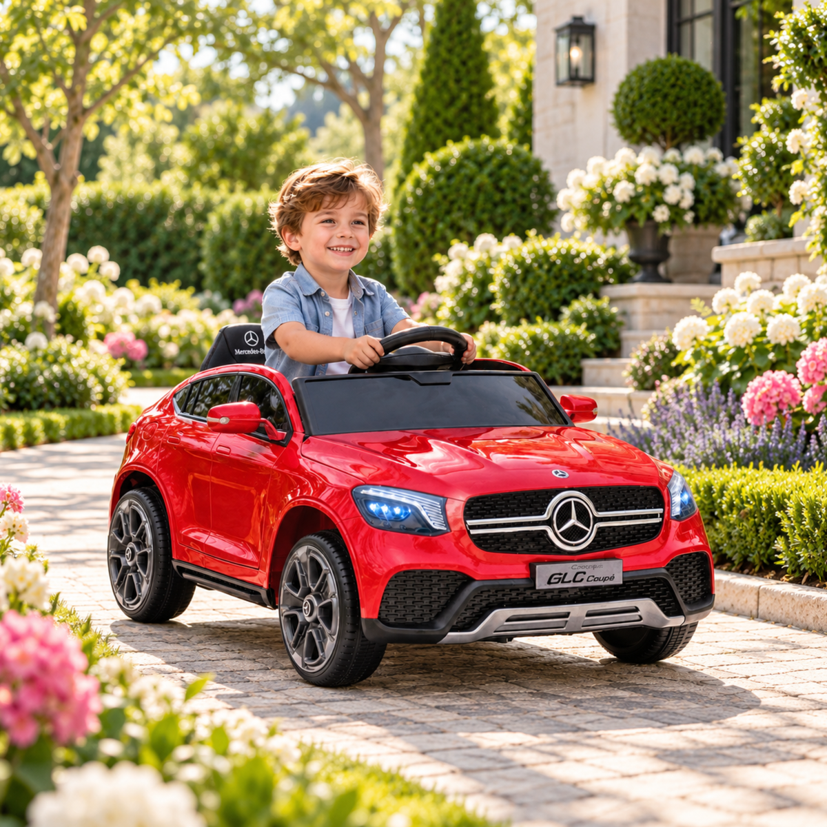 Elbil för barn Mercedes GLC Coupé - Wheelyshop