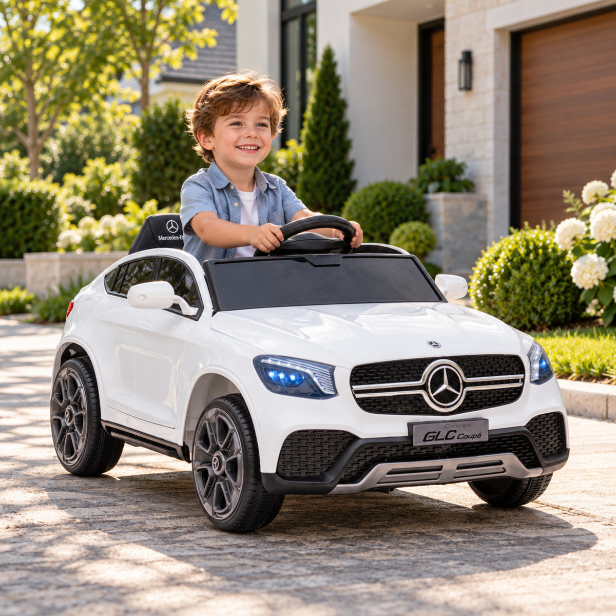 Elbil för barn Mercedes GLC Coupé - Wheelyshop