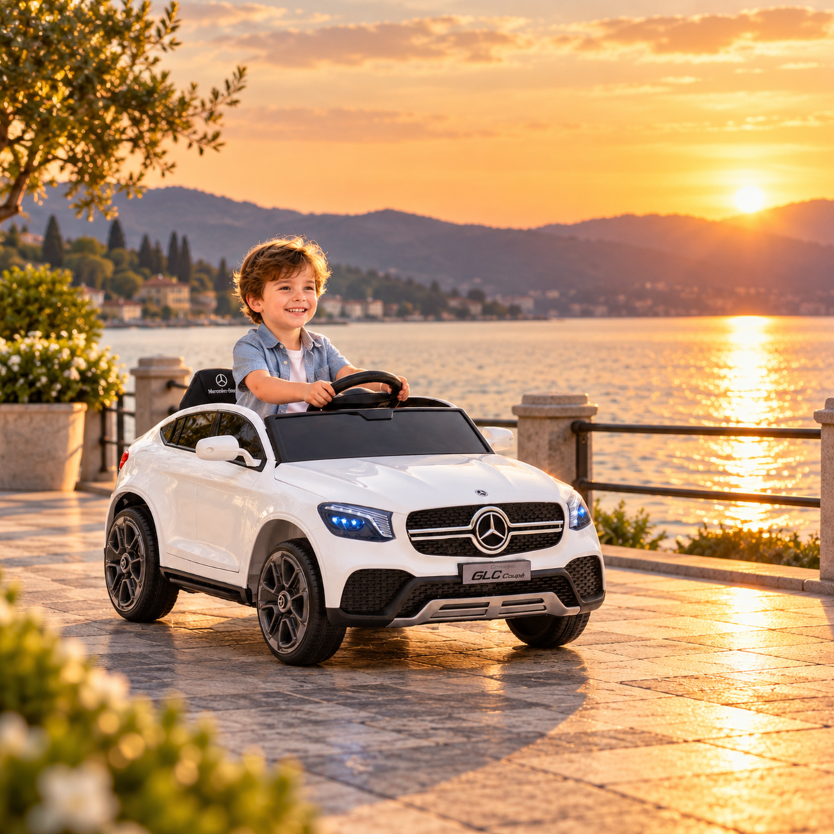 Elbil för barn Mercedes GLC Coupé - Wheelyshop