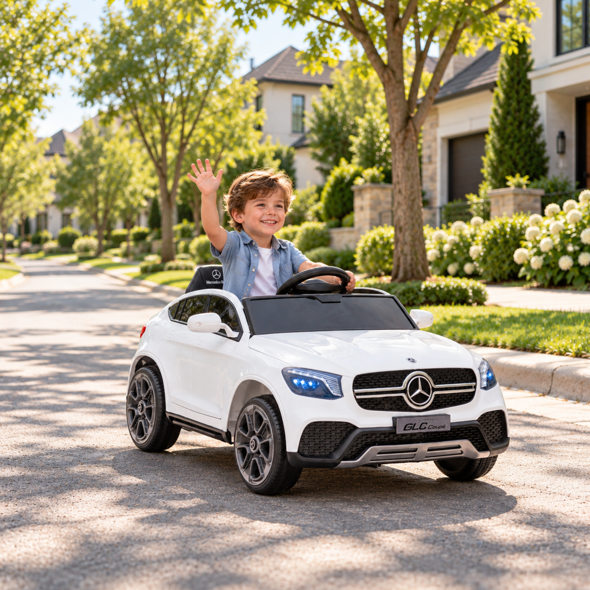 Elbil för barn Mercedes GLC Coupé - Wheelyshop