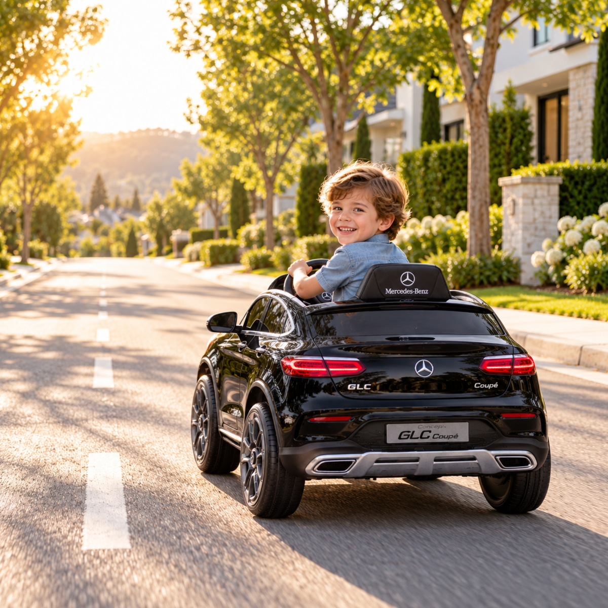 Elbil för barn Mercedes GLC Coupé - Wheelyshop