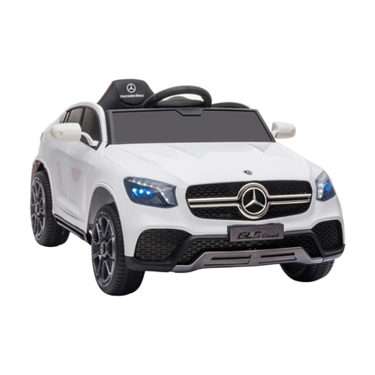 Elbil för barn Mercedes GLC Coupé med sadel – Wheelyshop