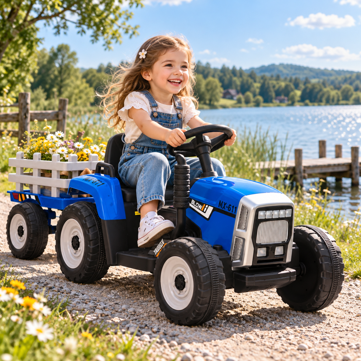 Elbil för barn Tractor Lite - Wheelyshop
