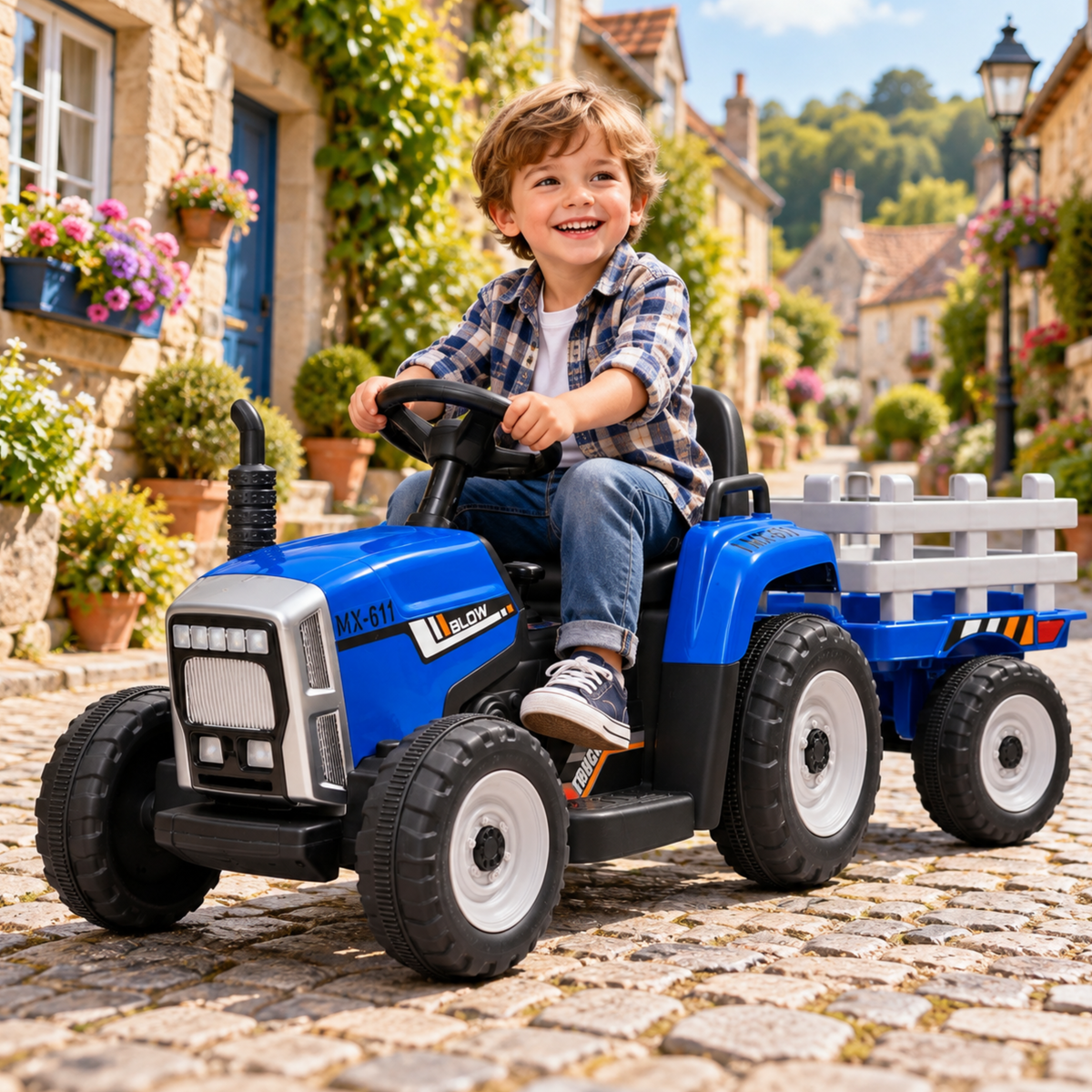 Elbil för barn Tractor Lite - Wheelyshop