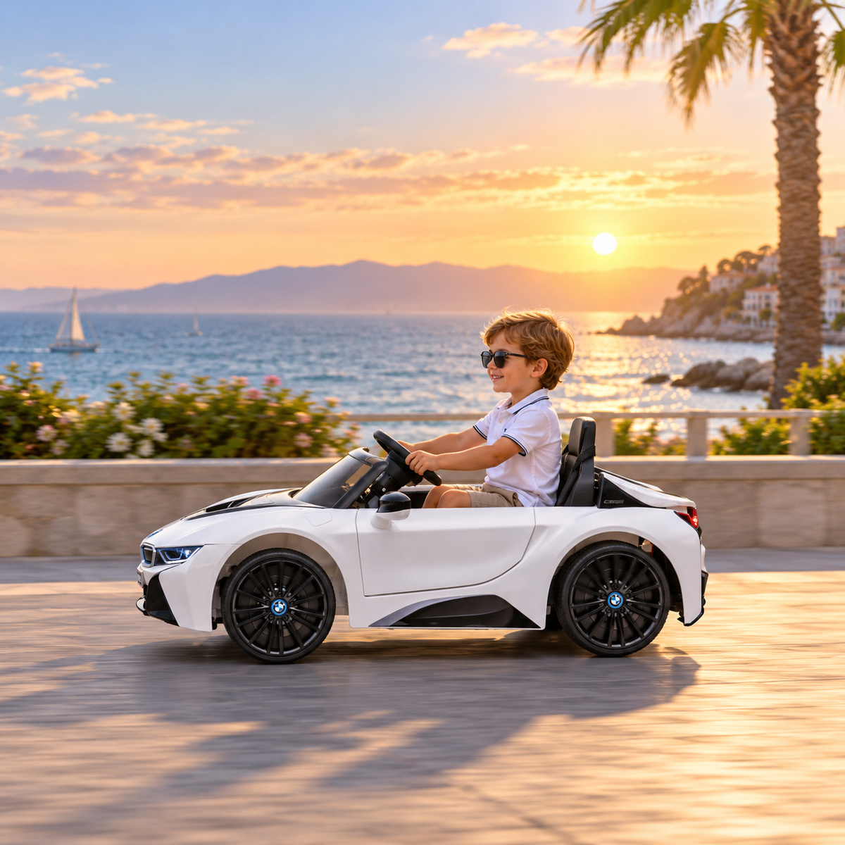 Elbil för barn BMW i8 Coupe - Wheelyshop