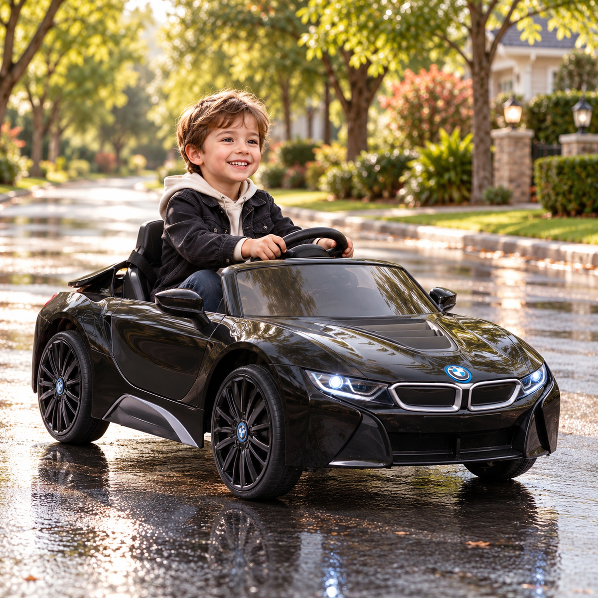 Elbil för barn BMW i8 Coupe - Wheelyshop