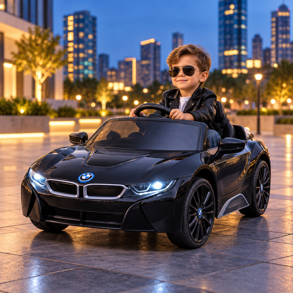 Elbil för barn BMW i8 Coupe - Wheelyshop