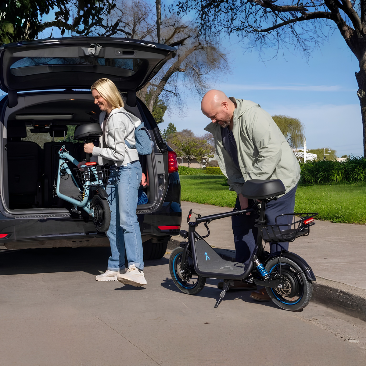 GYROOR C1 Plus - Elsparkcykel - Wheelyshop
