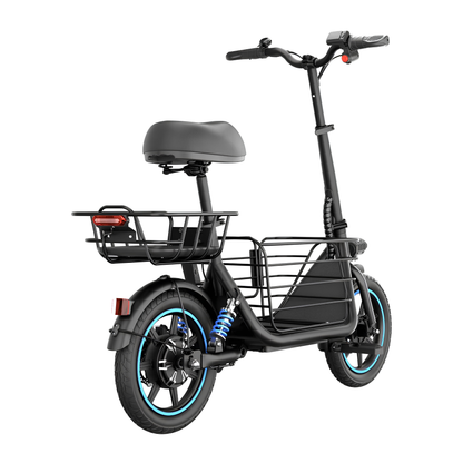 GYROOR C1 Plus elsparkcykel med fjädring bak – Wheelyshop