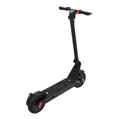 HX X9 Pro Max elsparkcykel snett bakifrån från motsatt sida