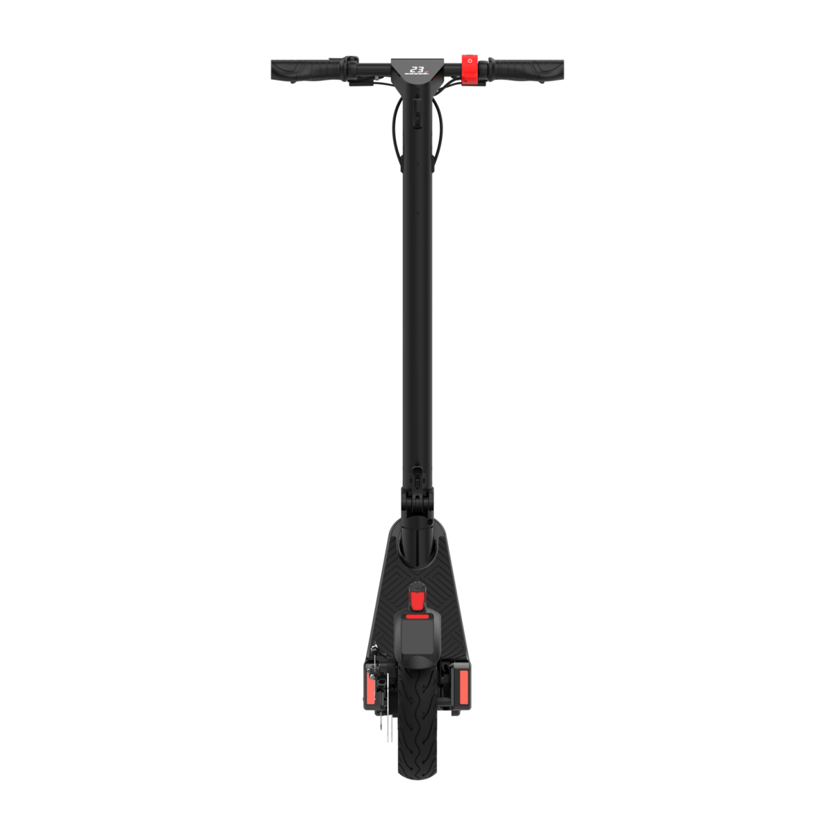 HX X9 Pro Max elsparkcykel rakt bakifrån